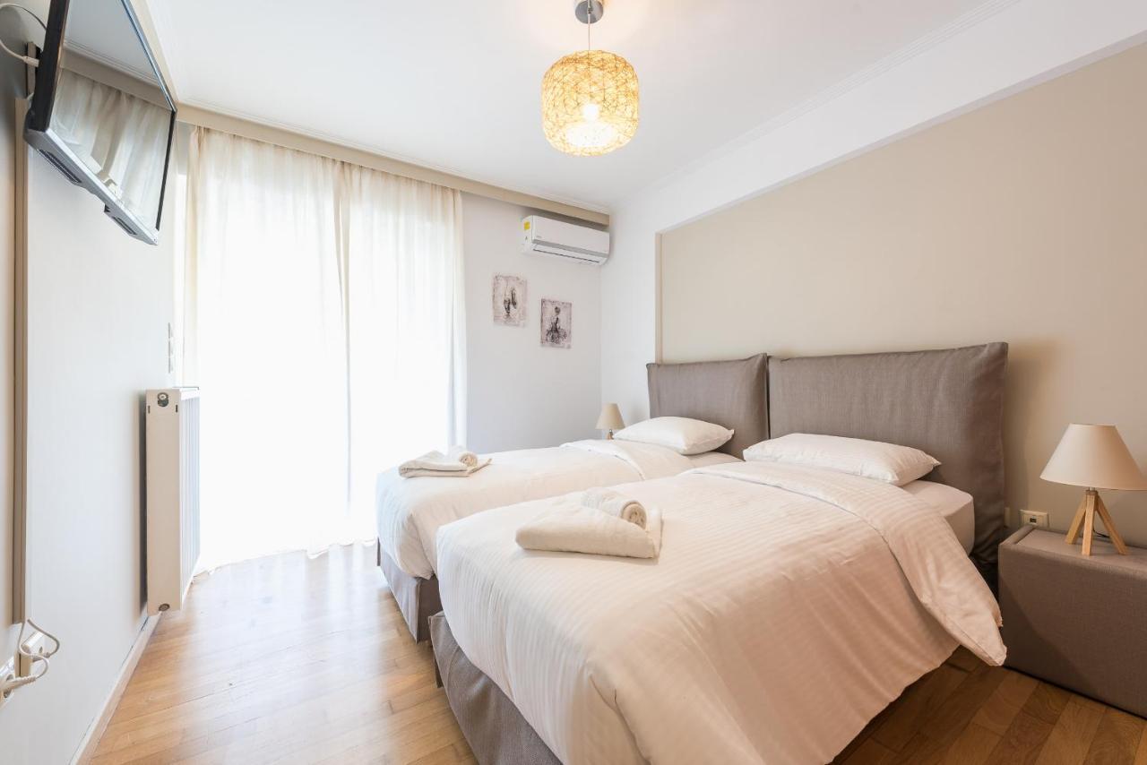 Luxury And Spacious Apt For 6 Guests Athén Kültér fotó