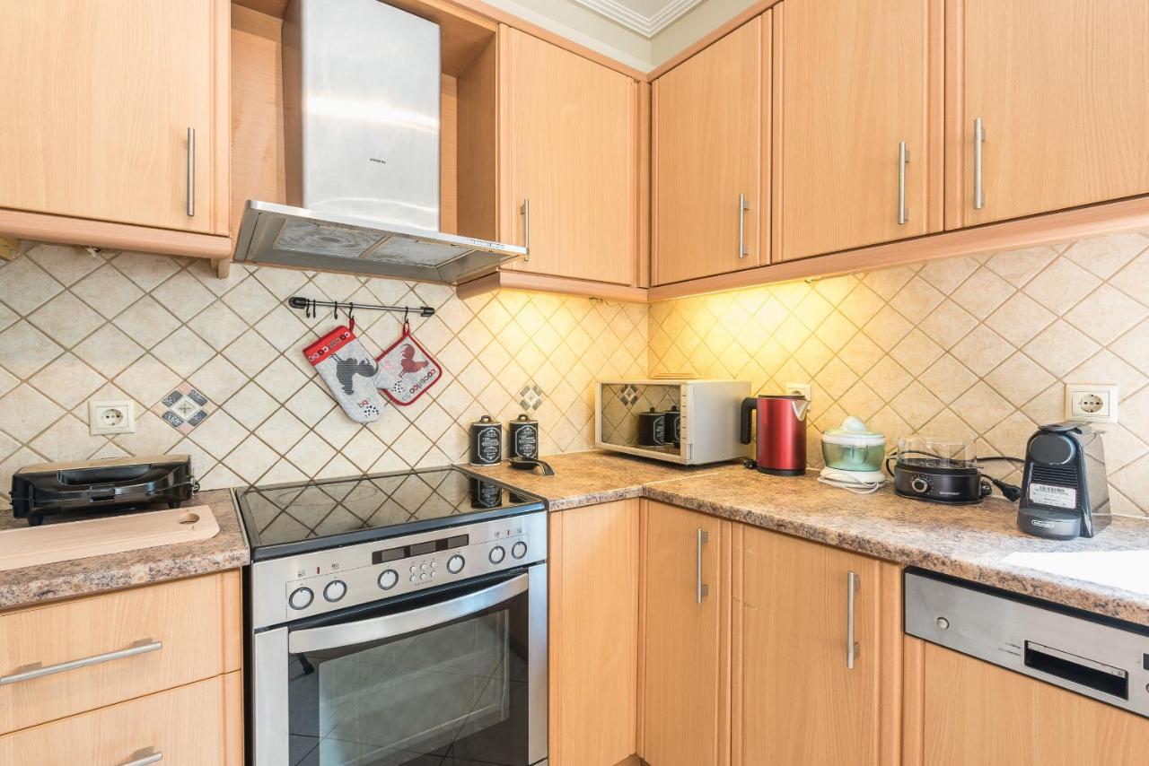 Luxury And Spacious Apt For 6 Guests Athén Kültér fotó