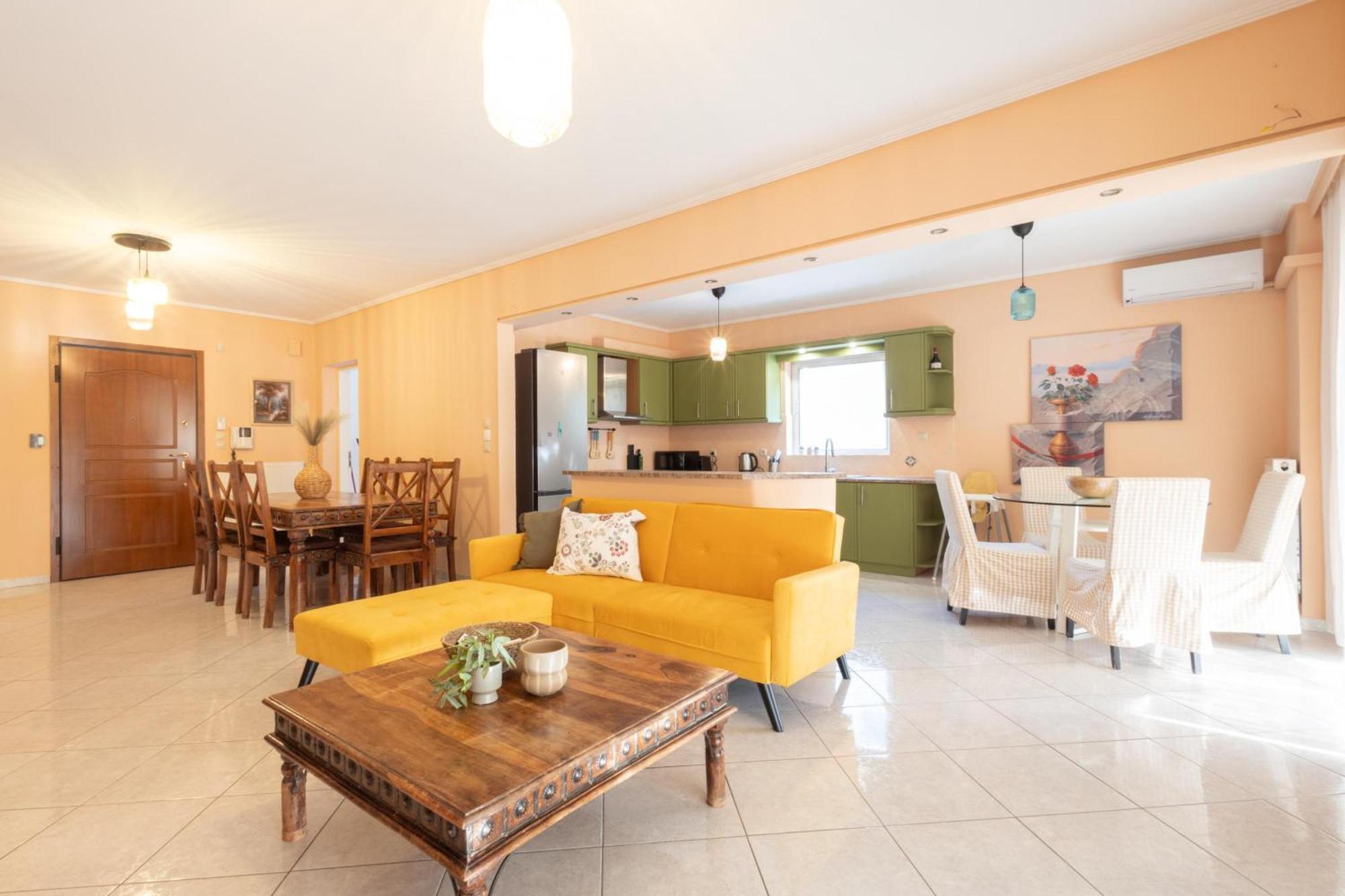 Luxury And Spacious Apt For 6 Guests Athén Kültér fotó